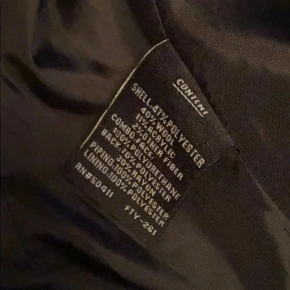 Kensie - Wool Blend Pea Coat - Picture 7 of 7